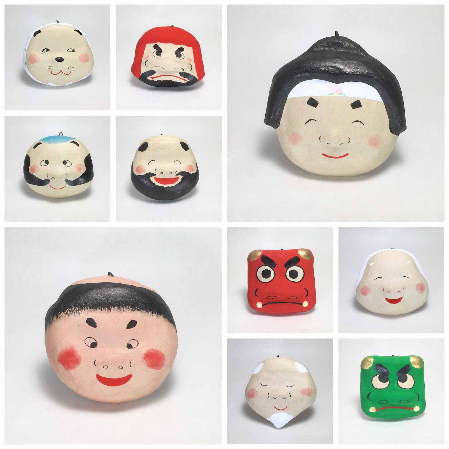 お歳暮 人気 蔵六面工房 ZOROKU HARICO 工芸品